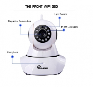 360 Auto-Rotating Wireless CCTV Camera (Lowest Price Online)